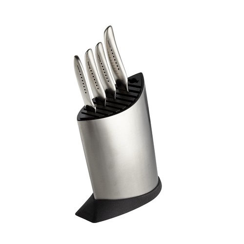 Global sai piece knife - knife, block