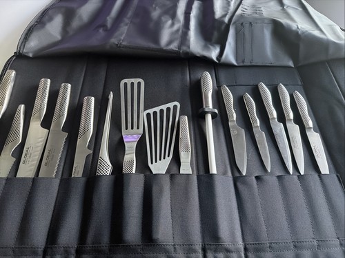Global knife set - knife, read