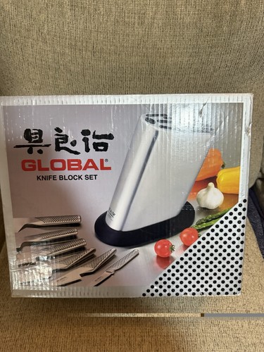 Global 101nst knife block - knife,